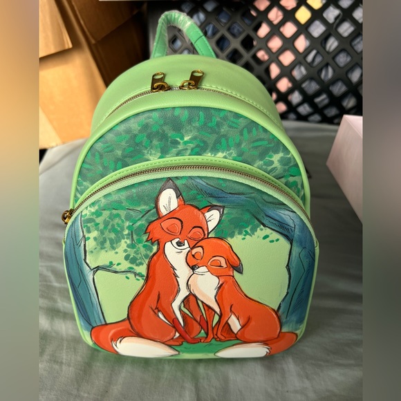 Loungefly Bags Loungefly Disney The Fox And The Hound Tod Vixey Mini Backpack Poshmark